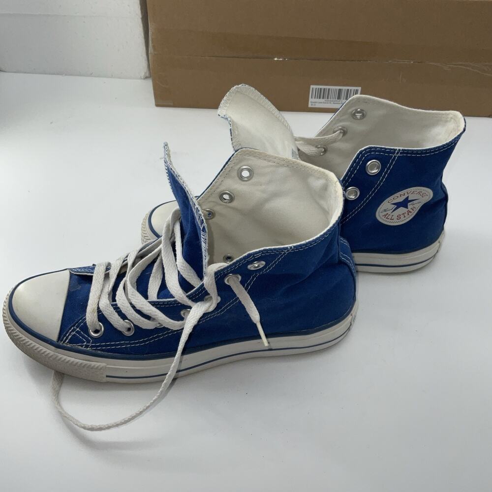 Converse Chuck Taylor All Star Hi Royal Blue Canvas Sneakers US Size 6